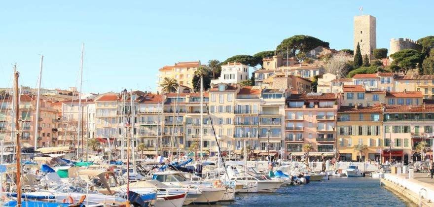 Cannes Plage 2Mn/45M2/Vue Mer/Inernet/Clim/Parking Prive Exteriör bild