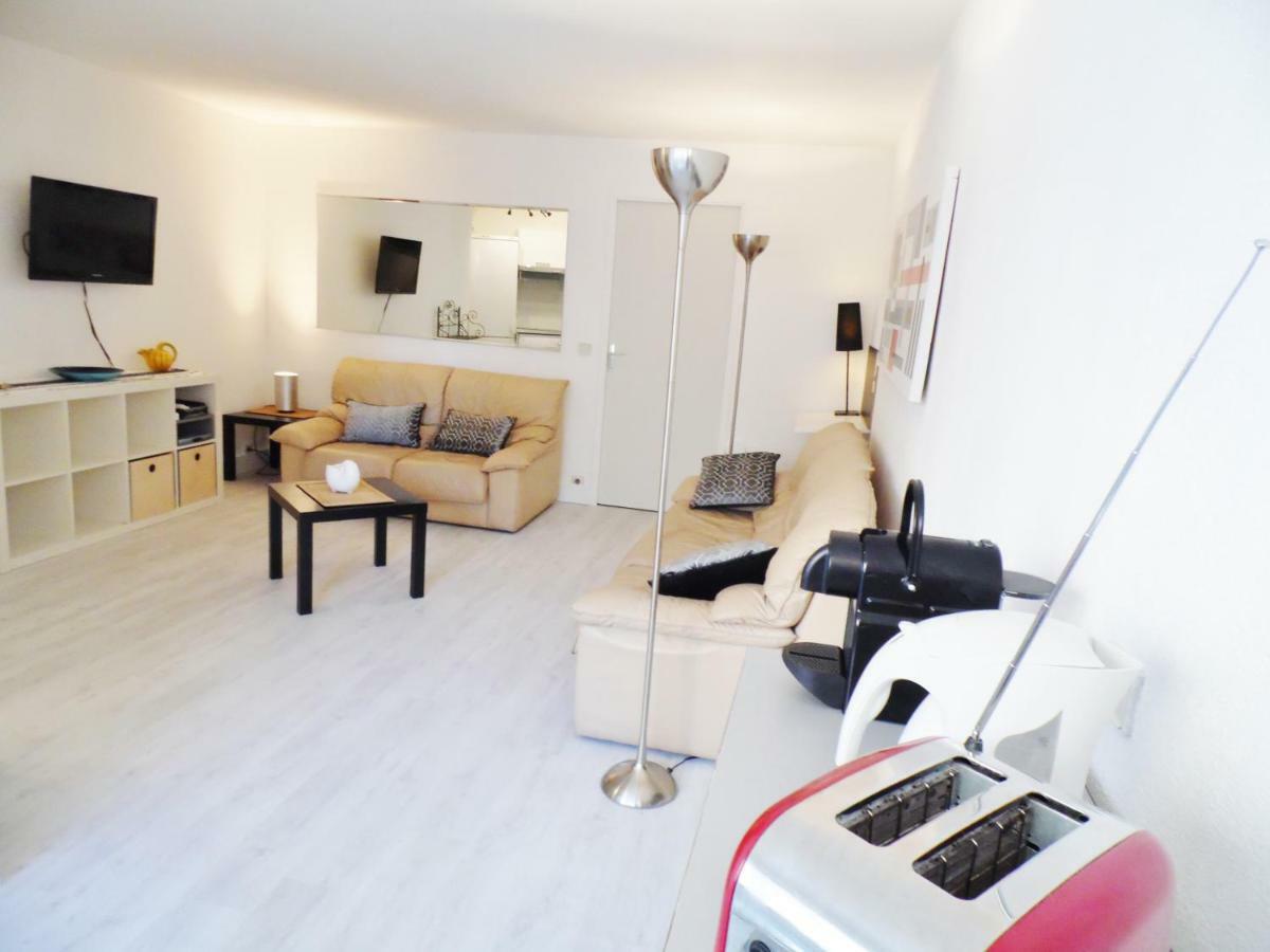 Cannes Plage 2Mn/45M2/Vue Mer/Inernet/Clim/Parking Prive Exteriör bild
