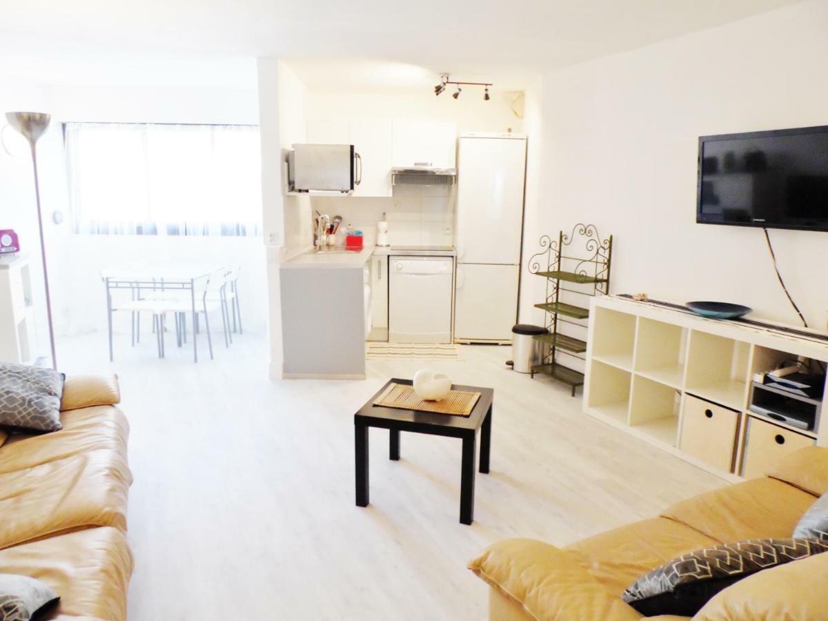 Cannes Plage 2Mn/45M2/Vue Mer/Inernet/Clim/Parking Prive Exteriör bild